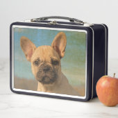 Cute French Bulldog Puppy - Funny Dog Head Foto - (In situ)