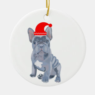 Cute French Bulldog Puppy Keramisch Ornament