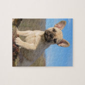Cute French Bulldog puppy Legpuzzel (Horizontaal)