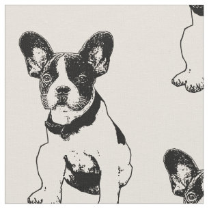 Cute French Bulldog Puppy Stof