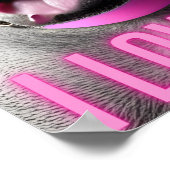 Cute French Bulldog Quote Ik hou van je Wall Art Poster (Hoek)