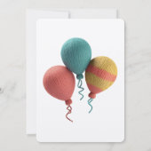 Cute French bulldog, roze jurk, verjaardagstaart Kaart (Achterkant)