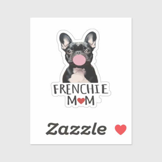 Cute French bulldog Sticker (Vel)