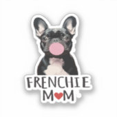 Cute French bulldog Sticker (Voorkant)