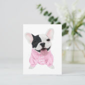 Cute French Bulldog Stuck | Gewoon van mij houden Kaart (Staand voorkant)