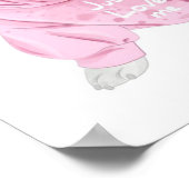 Cute French Bulldog Stuck | Gewoon van mij houden Poster (Hoek)