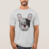 Cute French Bulldog T-Shirt (Voorkant)