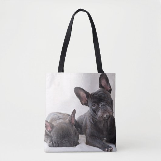 Cute French Bulldog Tote Bag (Voorkant)