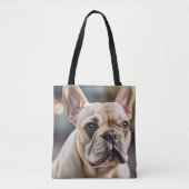Cute French Bulldog Tote Bag (Voorkant)