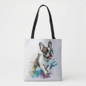 Cute French Bulldog Tote Bag (Voorkant)