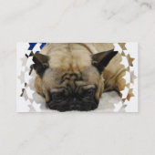 Cute French Bulldog Visitekaartjes (Achterkant)