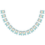 Cute French Bulldog. Vlaggetjes (Alle)