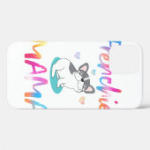 Cute Frenchie Bulldog Mama Colorful Case-Mate iPhone Case (Achterkant (horizontaal))