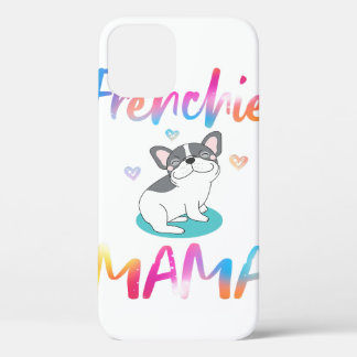 Cute Frenchie Bulldog Mama Colorful Case-Mate iPhone Case