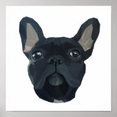 Cute frenchie bulldog poster (Voorkant)