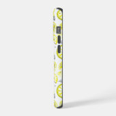 Cute Fresh Lemon Citrus Doodle Yellow Best Sister iPhone Hoesje (Linkerkant)