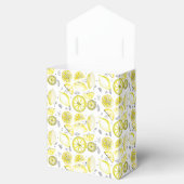 Cute Fresh Summer Lemon Citrus Doodle Yellow Bedankdoosjes (Geopend)