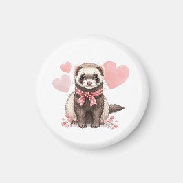 Cute Fret Kawaii Huisdier Dier Locker Decoratie  Magneet