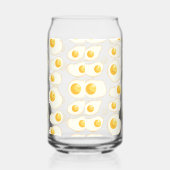 Cute Fried eggs Blikvorm Glas (Rechts)