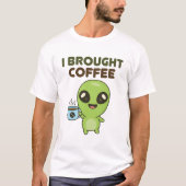 Cute Friendly Alien I T-shirt (Voorkant)