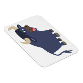 Cute Friendly Cartoon Bull Flexible Magnet Magneet (Rechterzijde)