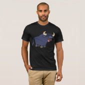 Cute Friendly Cartoon Bull T-Shirt (Voorkant volledig)