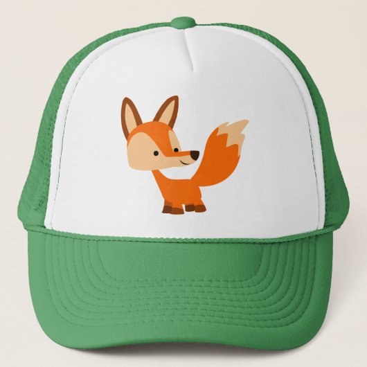 Cute Friendly Cartoon Fox Pet (Voorkant)