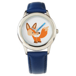 Cute Friendly Cartoon Fox Watch Horloge