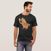 Cute Friendly Cartoon Hyena T-Shirt (Voorkant volledig)