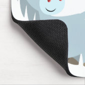 Cute Friendly Cartoon Unicorn Mousepad Muismat (Hoek)