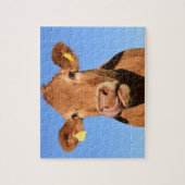 Cute Friendly Koe Legpuzzel (Verticaal)