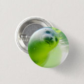 Cute Friendly Seal Underwater Ronde Button 3,2 Cm (Voorkant /achterkant)