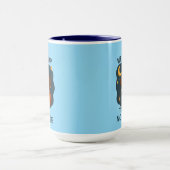 Cute Friendship Night Sky Combo Mug Mok (Midden)
