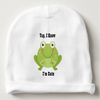 Cute Frog Baby Mutsje