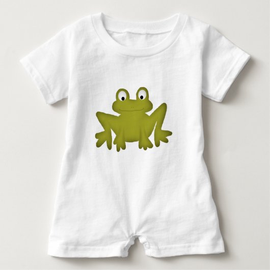 Cute Frog Baby Romper (Voorkant)