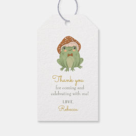Cute Frog Birthday Gift Labels Cadeaulabel