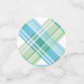 Cute Frog Blue en Green Play Confetti (Kleine voorkant)