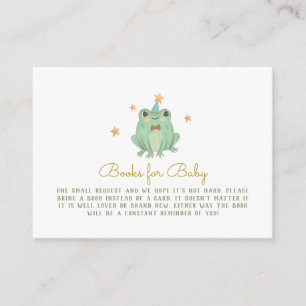 Cute Frog Books voor Baby Enclosure Kaart