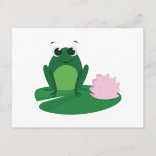 Cute Frog Briefkaart