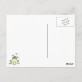 Cute Frog Briefkaart (Achterkant)