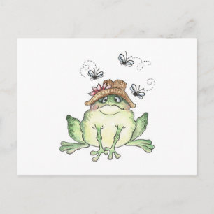 Cute Frog Briefkaart
