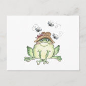 Cute Frog Briefkaart (Voorkant)