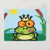Cute Frog Briefkaart (Voorkant)