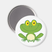 Cute Frog Cartoon Character Magneet (Voorkant / Achterkant)