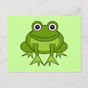 Cute Frog Cartoon - Prins in opleiding Briefkaart