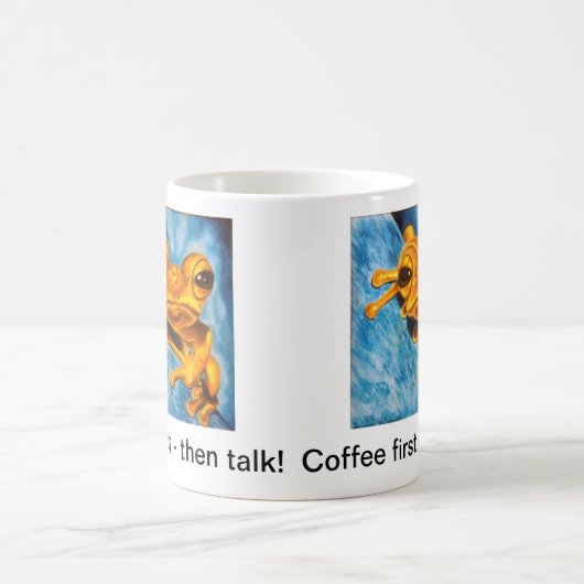 Cute Frog Coffee Mok (Center)