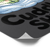 Cute Frog Couple This Is Our Cuddle  Poster (Hoek)