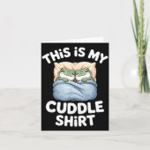 Cute Frog Cozy This Is My Cuddle  Kaart (Voorkant)