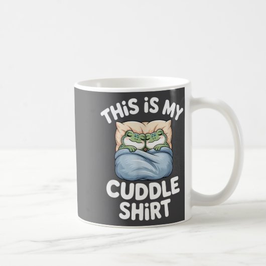 Cute Frog Cozy This Is My Cuddle  Koffiemok (Rechts)