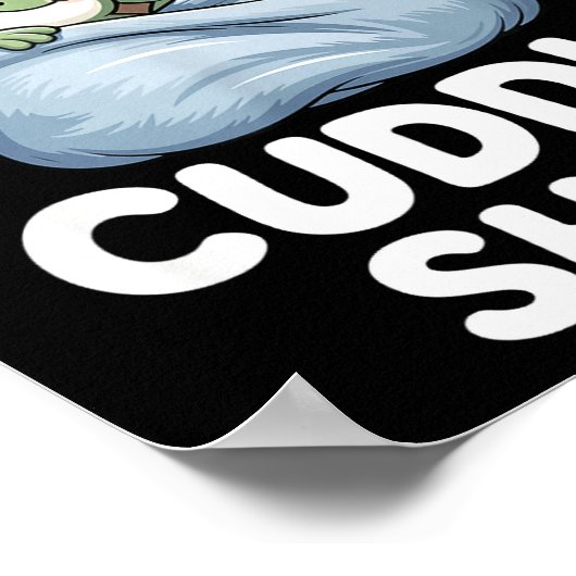 Cute Frog Cozy This Is My Cuddle  Poster (Hoek)